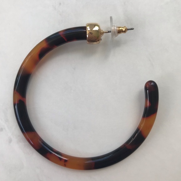 Baublebar Leia Resin Hoop Earrings - Picture 4 of 4